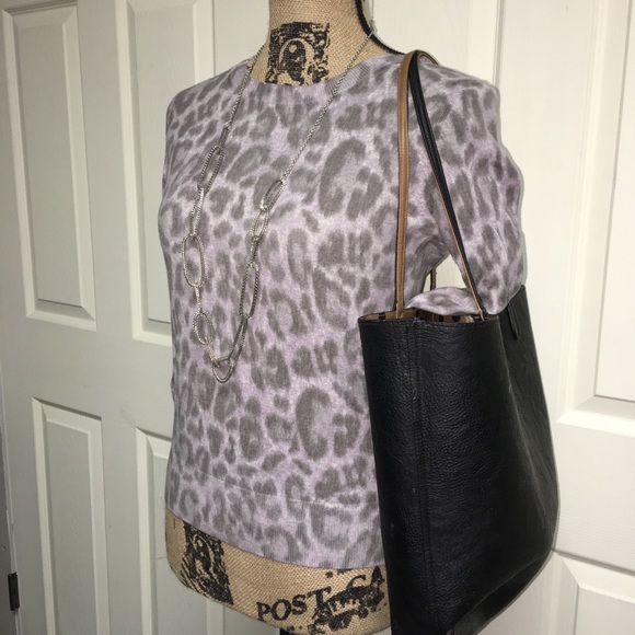 Banana Republic Sweaters - RESERVED FOR TRADE/ Animal Print Sweater